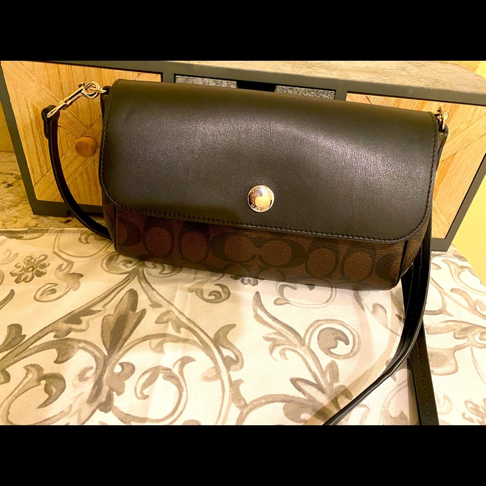 Reversible and convertible Coach crossbody